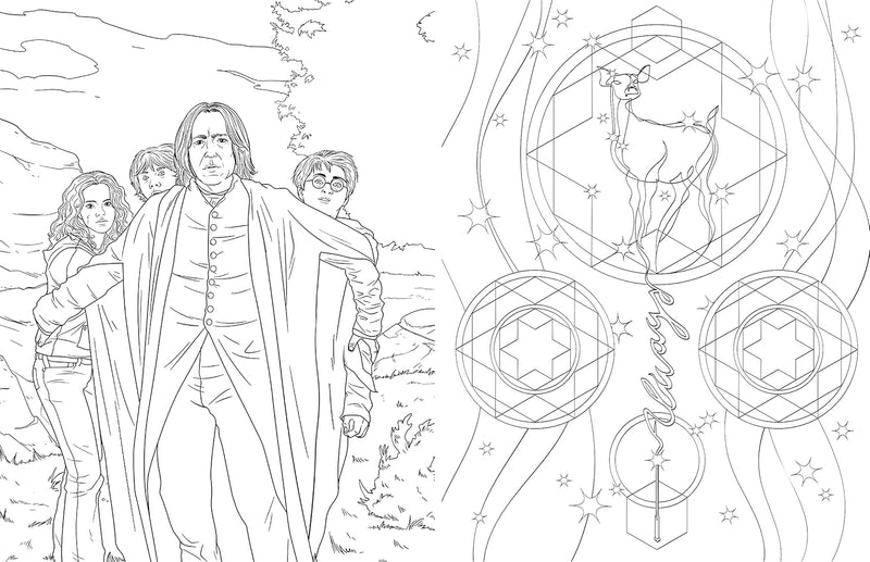 HARRY POTTER AN OFFICIAL COLOURING BOOK SLYTHERIN - Odyssey Online Store