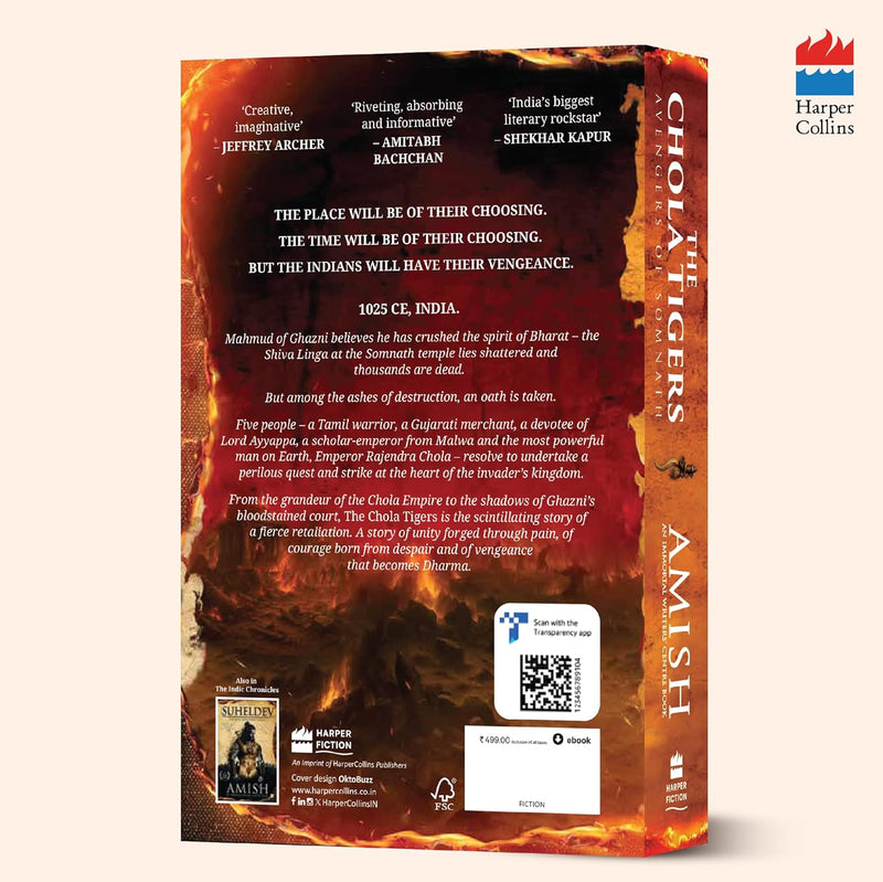 The Chola Tigers: Avengers of Somnath - A Historical Fiction by Amish - Odyssey Online Store