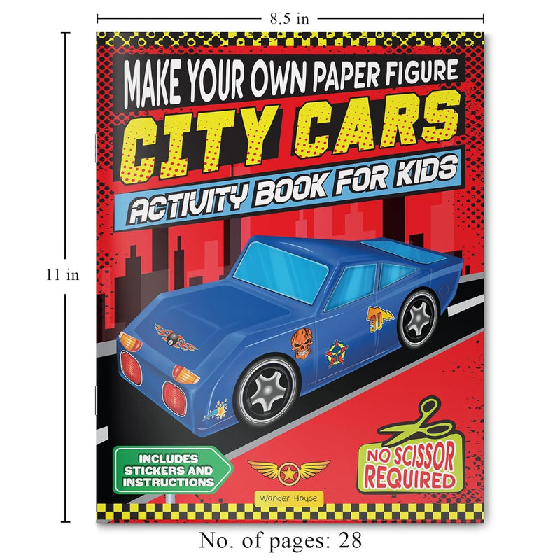 MAKE YOUR OWN PAPER FIGURE CITY CARS