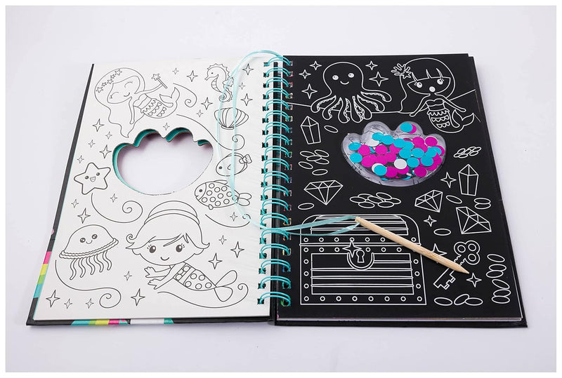 SCRATCH ART SPARKLES I LOVE MERMAIDS - Odyssey Online Store