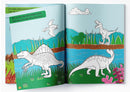 TEAM DINO STICKER COLORING BOOK FOR KIDS