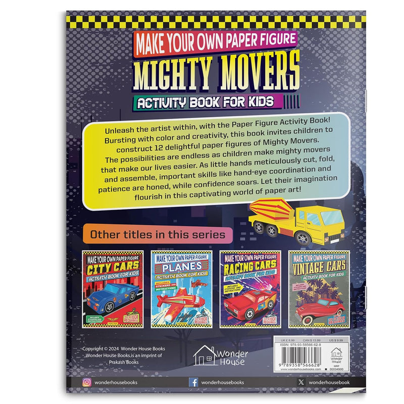 MAKE YOUR OWN PAPER FIGURE MIGHTY MOVERS
