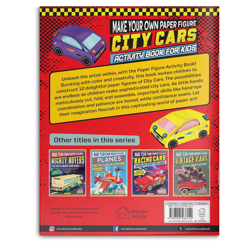 MAKE YOUR OWN PAPER FIGURE CITY CARS