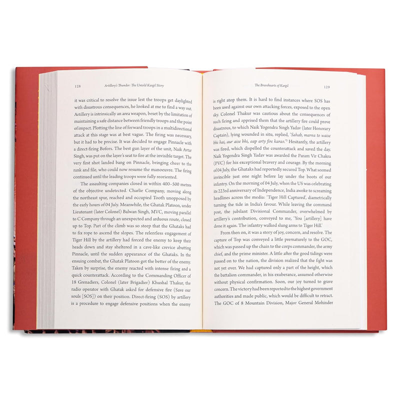 ARTILLERYS THUNDER : THE UNTOLD KARGIL STORY - Odyssey Online Store