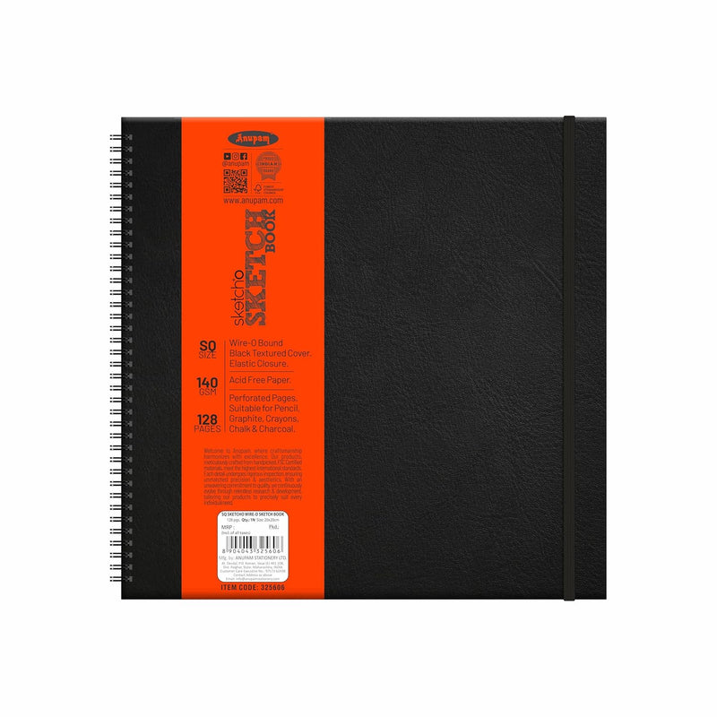 329628 SKETCH E SKETCH BOOK 140 GSM SQ 50 SHEETS - Odyssey Online Store