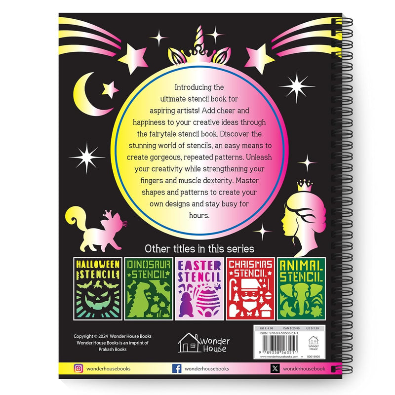 FAIRYTALE STENCIL BOOK