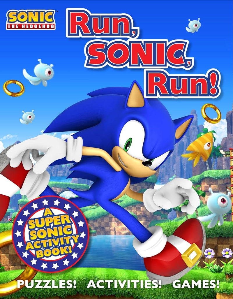 RUN SONIC RUN PUZZLES ACTIVITIES & GAMES - Odyssey Online Store