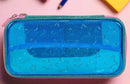 SMILY PVC SMALL PENCIL CASE LIGHT BLUE - Odyssey Online Store