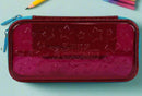 SMILY PVC SMALL PENCIL CASE PINK - Odyssey Online Store