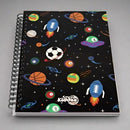 SMILY A5 LINED NOTEBOOKBLACK - Odyssey Online Store