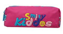 SMILY TWIN ZIPPER PENCIL POUCHPINK - Odyssey Online Store
