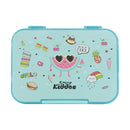 SMILY KIDDOS BENTO LUNCH BOX COOL FRUIT THEME LIGHT BLUE - Odyssey Online Store