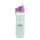 SMILY KIDDOS STRAIGHT WATER BOTTLE WITH FLIP TOP NOZZLE RIBBON THEME 680 ML - Odyssey Online Store