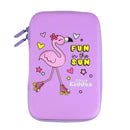 SMILY KIDDOS SINGLE COMPARTMENT FUN FLAMINGO THEME PURPLE - Odyssey Online Store