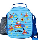SMILY KIDDOS HARDTOP EVA LUNCH BAG SUBMARINE THEME LIGHT BLUE - Odyssey Online Store