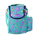 SMILY KIDDOS STRAP LUNCH BAG V2 UNICORN THEME GREEN - Odyssey Online Store