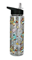 SMILY KIDDOS SIPPER BOTTLE 750 ML SPACE THEME BLACK - Odyssey Online Store