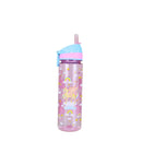SMILY KIDDOS STRAIGHT WATER BOTTLE WITH FLIP TOP NOZZLE UNICON THEME PINK & BLUE 680 ML - Odyssey Online Store