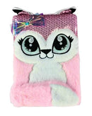 SMILY KIDDOS FLUFFY NOTE BOOK HAPPY SQUIREL - Odyssey Online Store