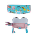 SMILY KIDDOS POP OUT PENCIL BOX RAINBOW ANIMALS TEAL BLUE - Odyssey Online Store