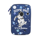 SMILY KIDDOS SINGLE COMPARTMENT EVA PENCIL CASE SPACE SKATER BLUE - Odyssey Online Store