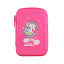 SMILY KIDDOS SINGLE COMPARTMENT EVA PENCIL CASE UNICORN THEME PINK - Odyssey Online Store