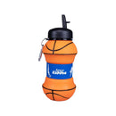 SMILY KIDDOS BASKET BALL SILICONE WATER BOTTLE 550 ML - Odyssey Online Store