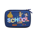 SMILY KIDDOS SINGLE COMPARTMENT EVA PENCIL CASE SCHOOL THEME - Odyssey Online Store