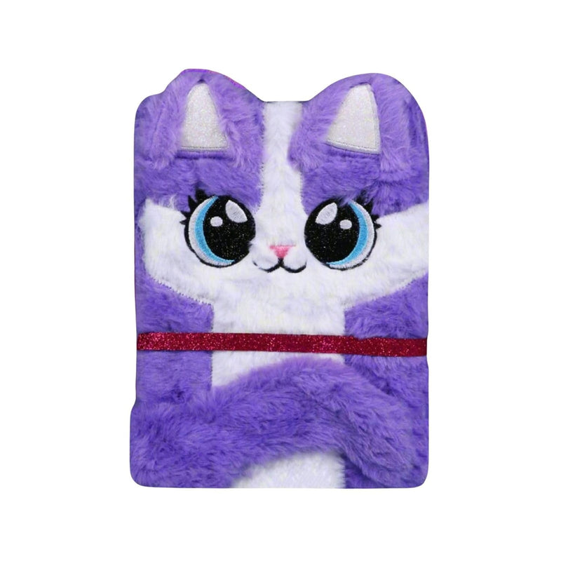 SMILY KIDDOS FLUFFY NOTEBOOK SQUIRREL THEME PURPLE - Odyssey Online Store
