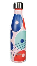 SMILY KIDDOS STAINLESS STEEL WATER BOTTLE 500 ML ABSTRACT THEME MULTICOLOR - Odyssey Online Store