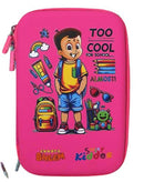 SMILY KIDDOS CHHOTA BHEEM SINGLE COMPARTMENT PENCIL CASE TOO COOL FOR SCHOOL BLACK - Odyssey Online Store