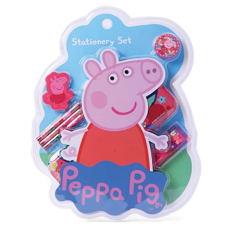 PEPPA PIG 5PCS STATIONERY SET - Odyssey Online Store