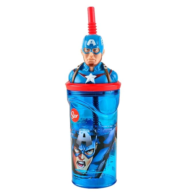 STOR 3D FIGURINE TUMBLER AVENGERS INVINCIBLE FORCE CAPTAIN AMERICA - Odyssey Online Store