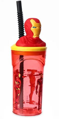 STOR 3D FIGURINE TUMBLER AVENGERS INVINCIBLE FORCE IRON MAN - Odyssey Online Store