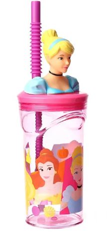 STOR 3D FIGURINE TUMBLER DISNEY PRINCESS BRIGHT & BOLD - Odyssey Online Store
