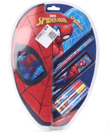 SPIDERMAN 7PCS STATIONERY SET - Odyssey Online Store
