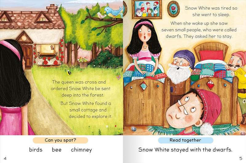 Reading with Fairytales Snow White and the Seven Dwarfs - Odyssey Online Store