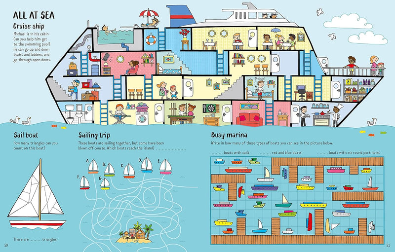 TRAVEL ACTIVITY BOOK