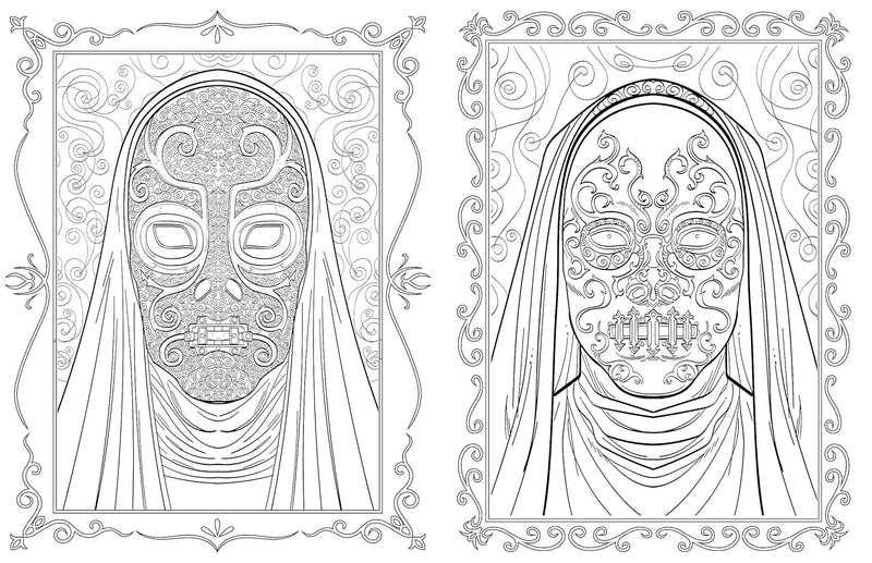 HARRY POTTER AN OFFICIAL COLOURING BOOK SLYTHERIN - Odyssey Online Store