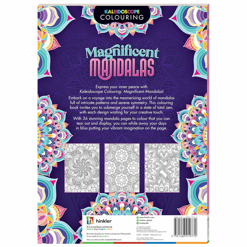 Kaleidoscope Colouring Magnificent Mandalas - Odyssey Online Store