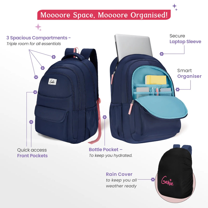 ANGELA 19 INCHES SB NAVY BLUE - Odyssey Online Store