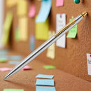 AT0622-122 CLICK MDLT CHROME WT GOLD TONE B/P