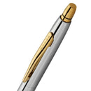 AT0622-122 CLICK MDLT CHROME WT GOLD TONE B/P