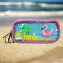 FANCY TRANSPARENT PENCIL CASE LIGHT BLUE - Odyssey Online Store