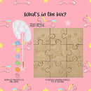 KKM1546C MDF PUZZLE UNICORN