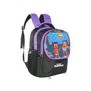 SMILY KIDDOS CHHOTA BHEEM PRESCHOOL BACKPACK 3 BLACK & PURPLE 12 INCHES - Odyssey Online Store