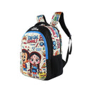 SMILY KIDDOS CHHOTA BHEEM JUNIOR BACKPACK TOO COOL 3 BLACK & T BLUE 17 INCHES - Odyssey Online Store
