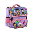 SMILY KIDDOS CHHOTA BHEEM FOLDOVER BACKPACK 1 PURPLE & PINK 12 INCHES - Odyssey Online Store