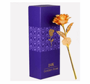 24k Golden Gold Rose Flower - Gold Foil Rose - Odyssey Online Store