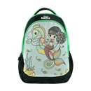 SMILY KIDDOS JUNIOR MERMAID THEME BACKPACK GREEN 17 INCHES - Odyssey Online Store